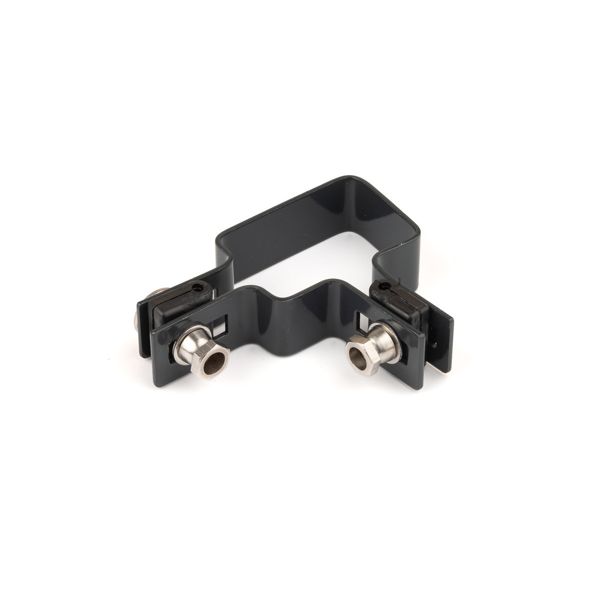 Panel clip for post 60x40mm / 4mm / corner / ZN+PVC7016