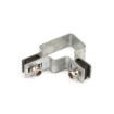 Panel clip for post 60x40mm / 5mm / corner / HNZ