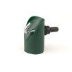Cap for brace post 48mm / PVC / green / complete