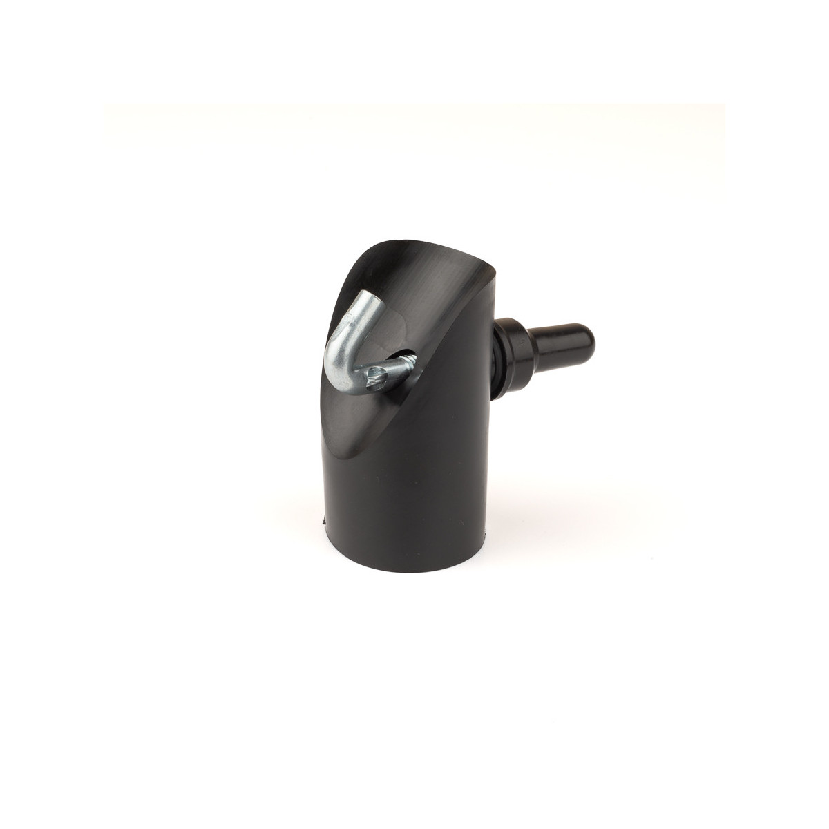 Násadka na vzpěru 38mm / PVC / černá / kompletní