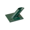 Base plate for brace post 38mm / ZN+PVC6005