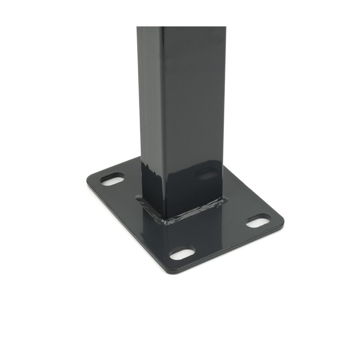 Post GALAXIA 60x40x1,50x1200 with base plate / ZN+PVC7016