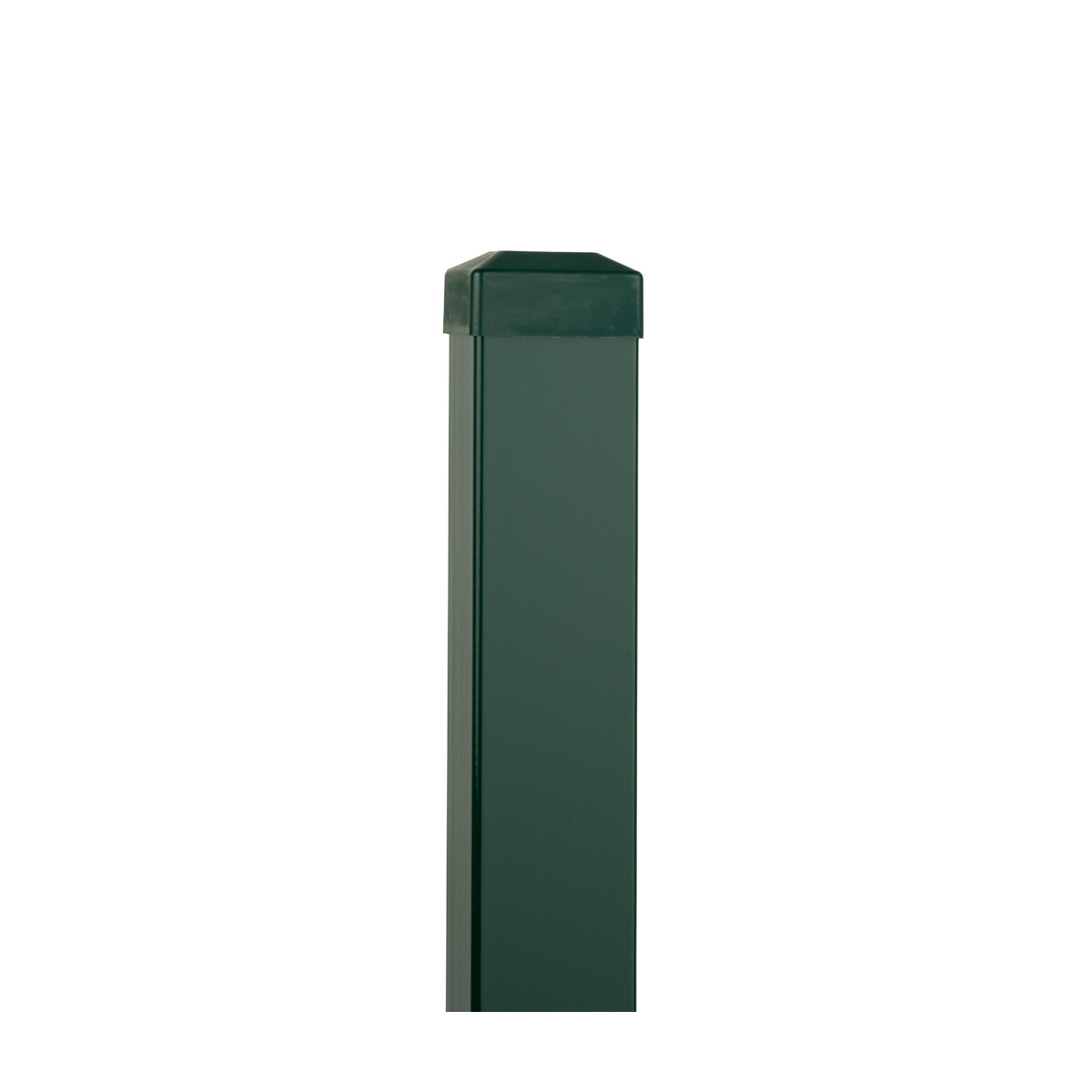 Post GALAXIA 60x40x1,50x1800 with base plate / ZN+PVC6005