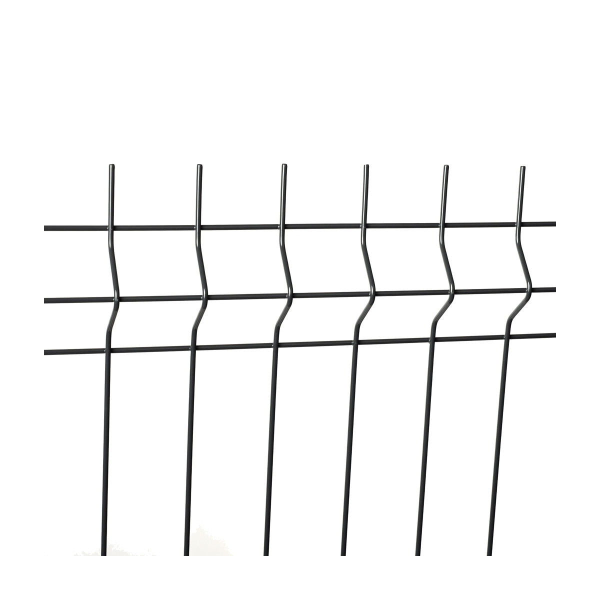 Fence panel PLUTO LIGHT 1230x2500 / ZN+PVC7016