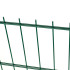 Fence panel DOUBLE 5/4/5 / 1230x2500 / ZN+PVC6005
