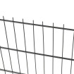 Fence panel DOUBLE 5/4/5 / 0830x2500 / ZN+PVC7016