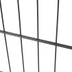 Fence panel DOUBLE 5/4/5 / 0830x2500 / ZN+PVC7016
