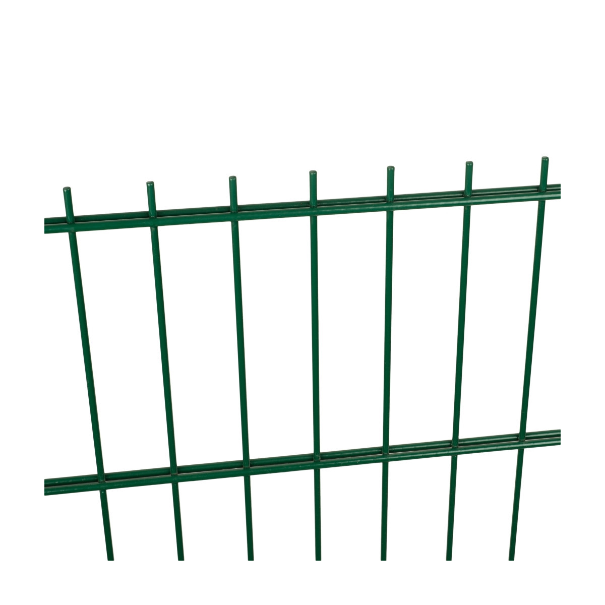 Fence panel DOUBLE 6/5/6 / 1230x2500 / ZN+PVC6005