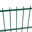 Fence panel DOUBLE 6/5/6 / 1430x2500 / ZN+PVC6005