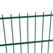 Fence panel DOUBLE 6/5/6 / 1630x2500 / ZN+PVC6005