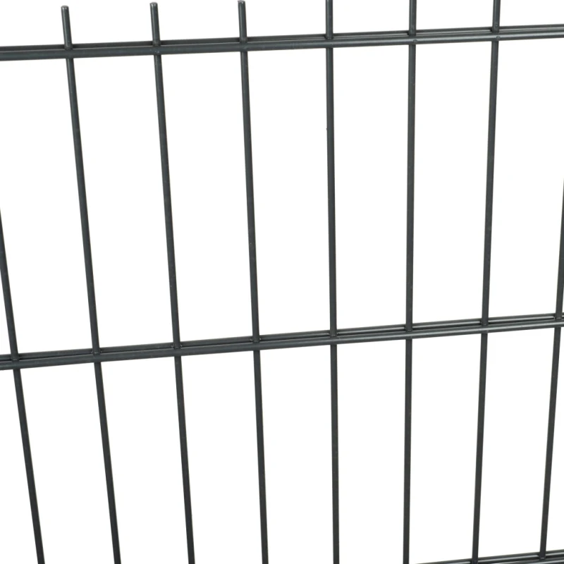 Fence panel DOUBLE 6/5/6 / 1230x2500 / ZN+PVC7016