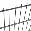 Fence panel DOUBLE 6/5/6 / 1430x2500 / ZN+PVC7016