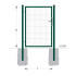 Gate BJ SPECIAL 1900x1000 / DBL / ZN+PVC6005