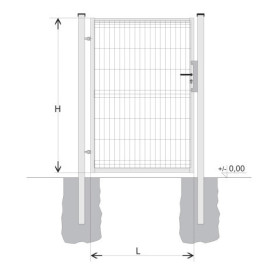Gate BJ SPECIAL 2000x1000 / GALL / HNZ
