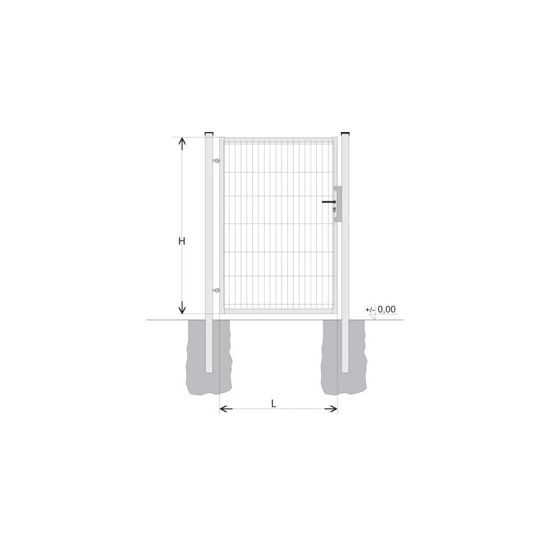Gate BJ SPECIAL 1200x1000 / DBL / HNZ