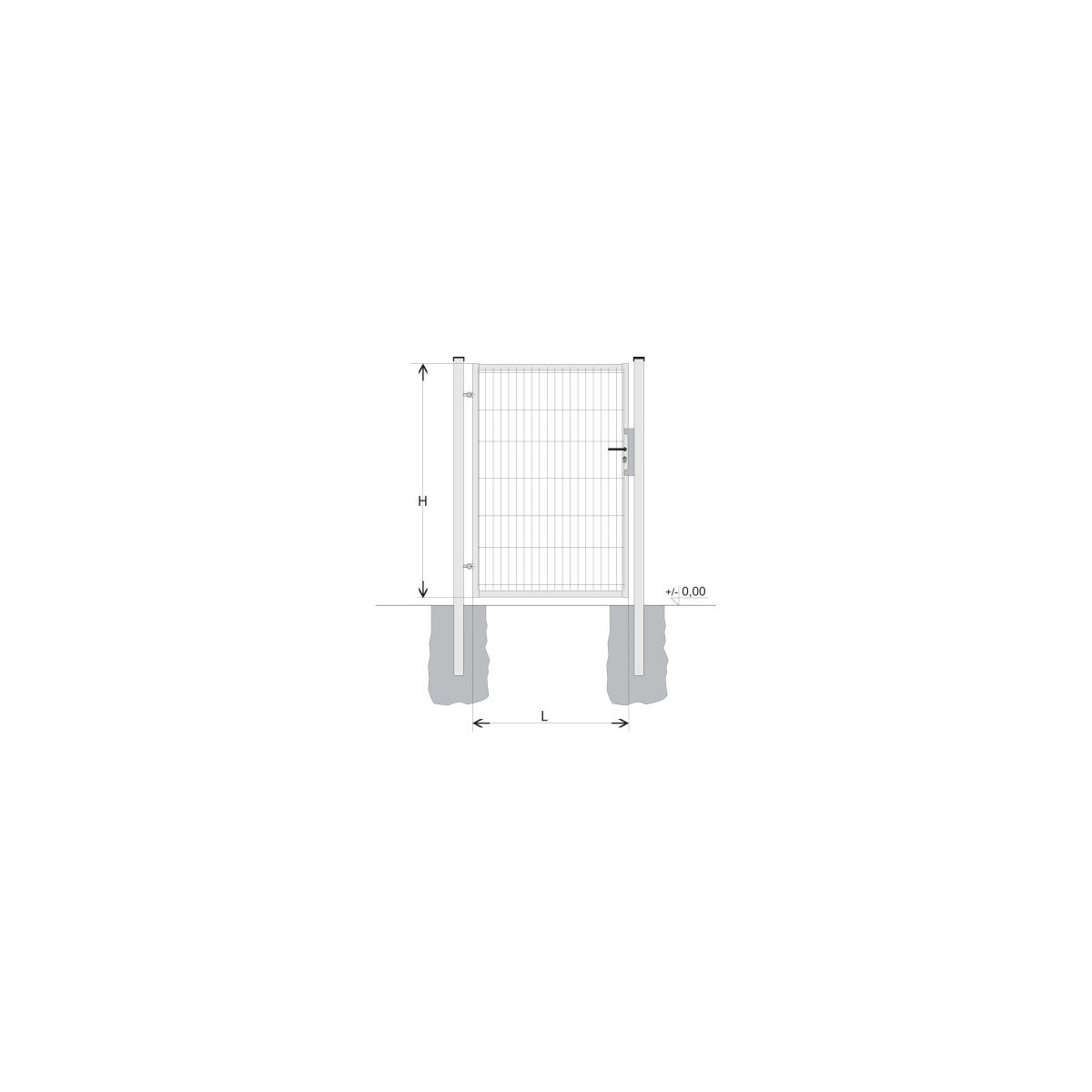 Gate BJ SPECIAL 1200x1000 / DBL / HNZ