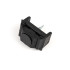 PVC universal clamp 40mm self-cutting / black / complete