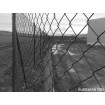Chain link fence 50/3,00-1,90/160/10m / PVC BND / ZN+PVC9005
