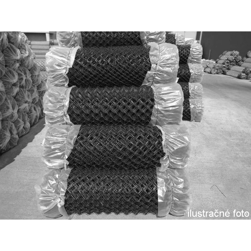 Chain link fence 50/3,50-2,50/125/10m / PVC BND / ZN+PVC9005