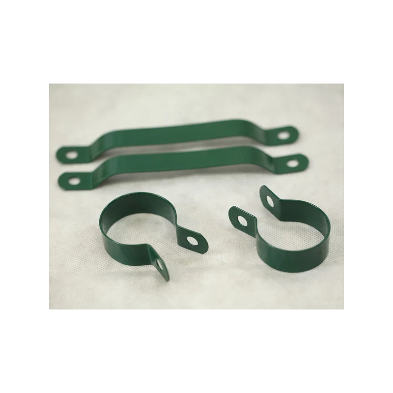 Bend 48mm / for fitting of tensioner on the post / ZN+PVC6005