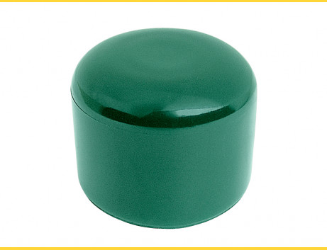 Cap PVC 38 mm / green
