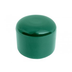 Cap PVC 48 mm / green