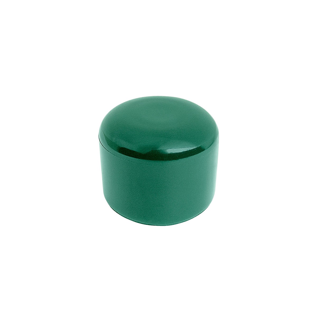 Cap PVC 48 mm / green