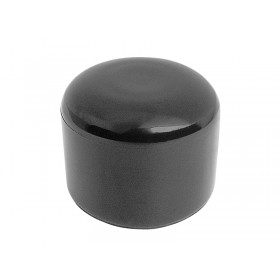Cap PVC 48 mm / black