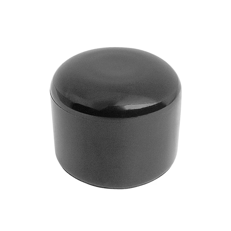 Cap PVC 48 mm / black