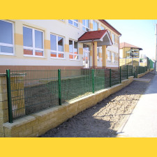 Fence panel DOUBLE 6/5/6 / 1030x2500 / ZN+PVC7016