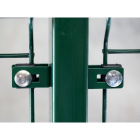 Příchytka U43 / 5mm / ZN+PVC6005 / kompletní