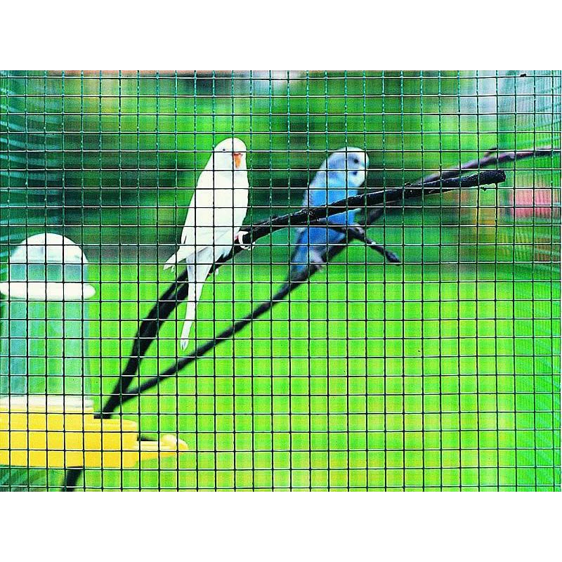 Welded mesh 16,0x16,0 / 1,20 / 1000 mm / 25m / ZN+PVC6005