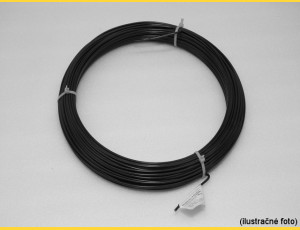 Plastified wire PVC 3,50-2,50 / 52m / ZN+PVC7016