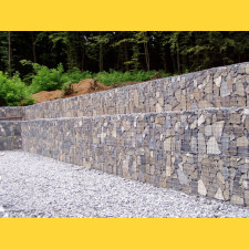 Gabions Block / mesh size: 100x100mm / wire: 4,00mm / dimension: 50x 50cm / ZN+AL