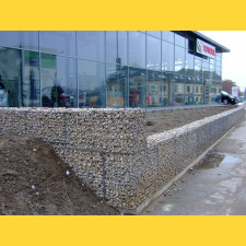 Gabions Block / mesh size: 100x100mm / wire: 4,00mm / dimension: 50x 50cm / ZN+AL