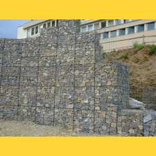 Gabions Block / mesh size: 100x100mm / wire: 4,00mm / dimension: 50x 50cm / ZN+AL