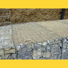 Gabions Block / mesh size: 100x100mm / wire: 4,00mm / dimension: 100x 50cm / ZN+AL