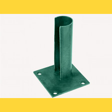 Base plate for post 38mm / ZN+PVC6005