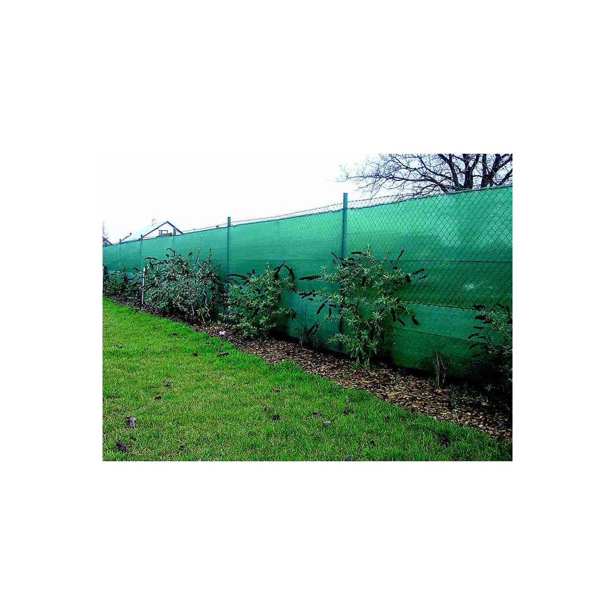 Shade netting 100cm / 180g / 25m / green / without cord
