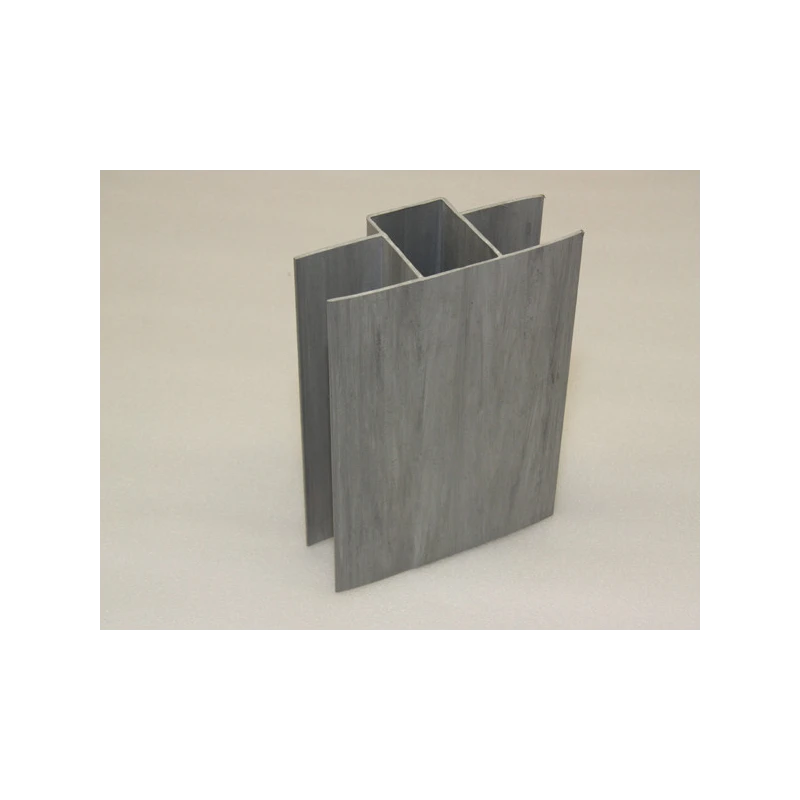 Base plate holder, plastic, for post 60x40mm
