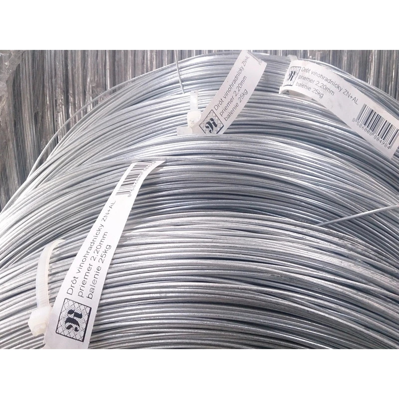 Drát ZN+AL 2,20mm / 700-900MPa / ZN125g / 25kg - vinohradnický