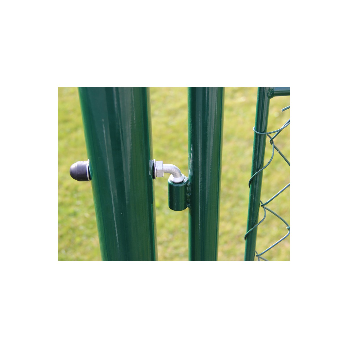 Gate BJ GARDEN 1000x1000 / ZN+PVC6005