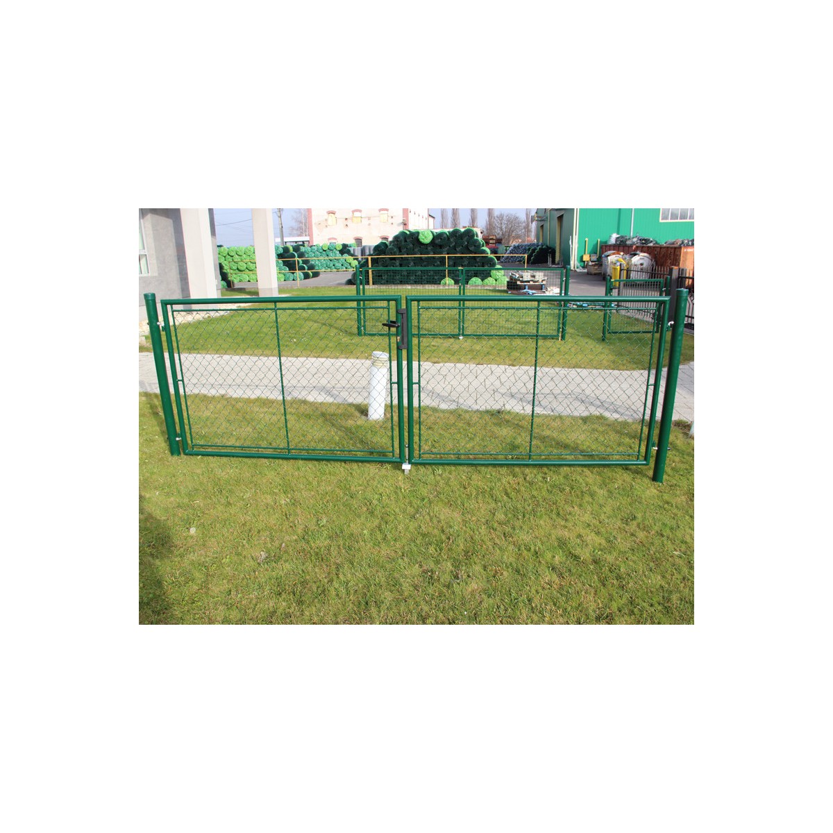 Gate BD GARDEN 1250x3600 / ZN+PVC6005