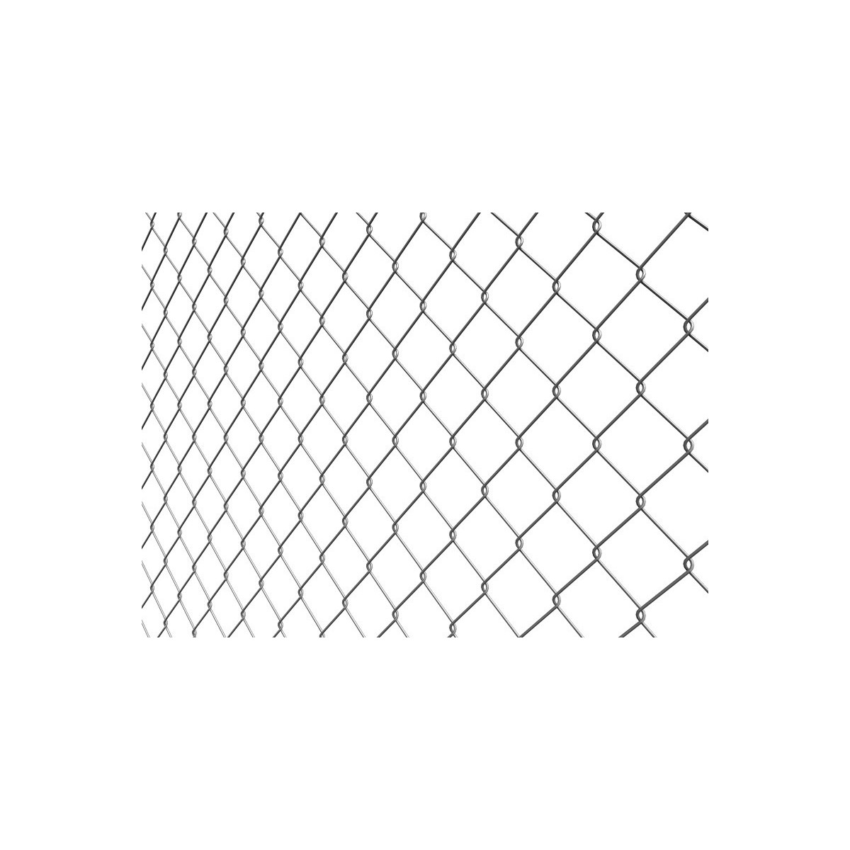Chain link fence 50/2,00/180/15m / ZN BND