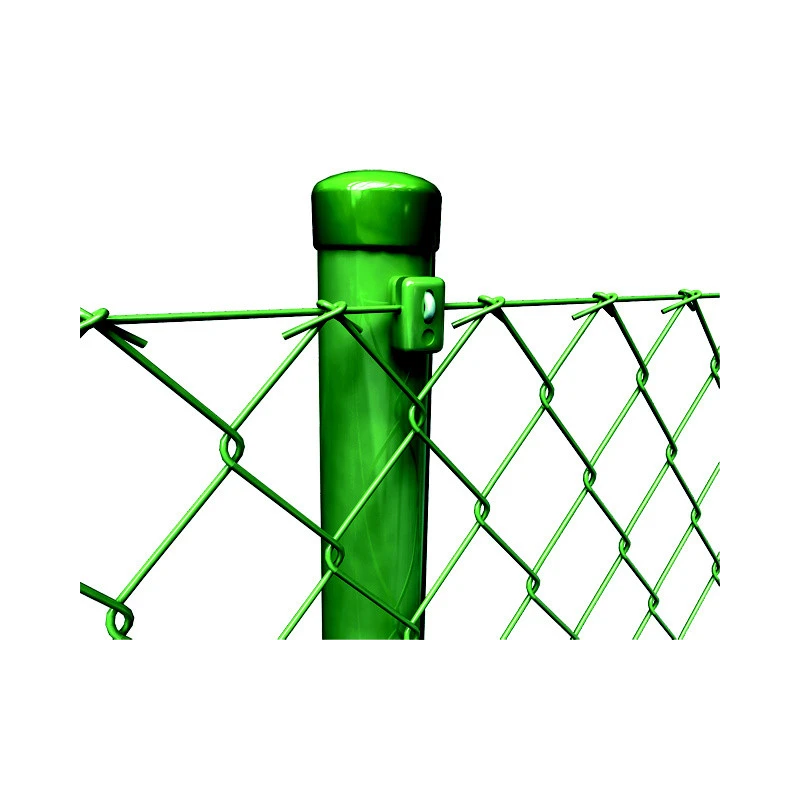 Chain link fence 60/2,50-1,65/100/15m / PVC BND / ZN+PVC6005
