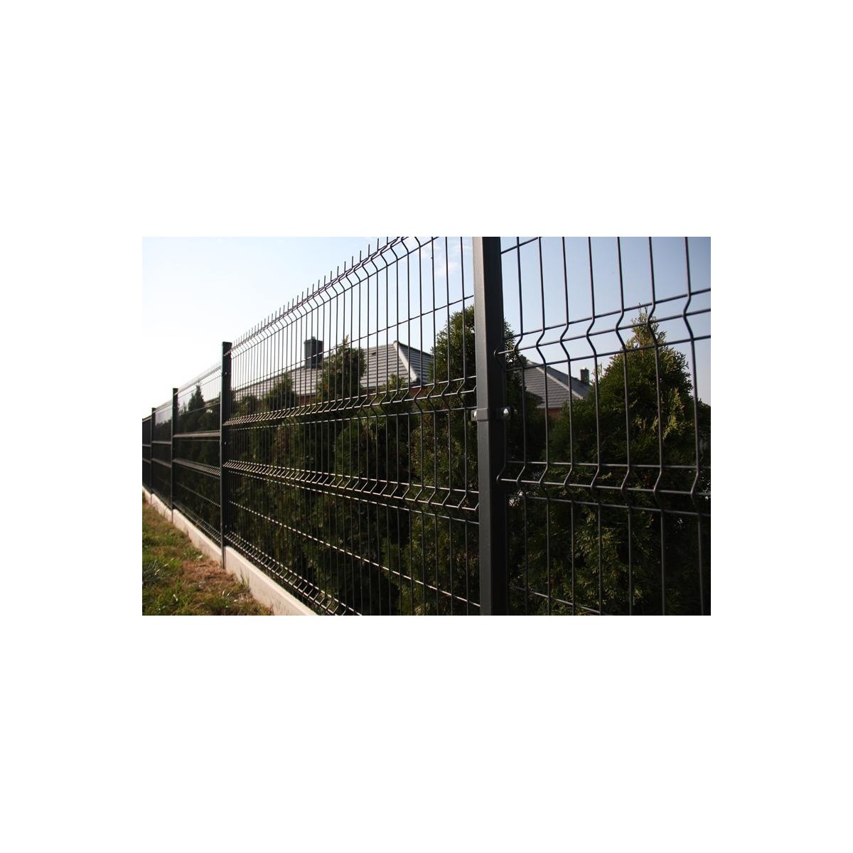 Fence panel PLUTO 1530x2500 / ZN+PVC7016