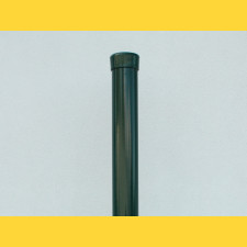 PVC coated post (BPL) 38x1,25x3000 / ZN+PVC6005