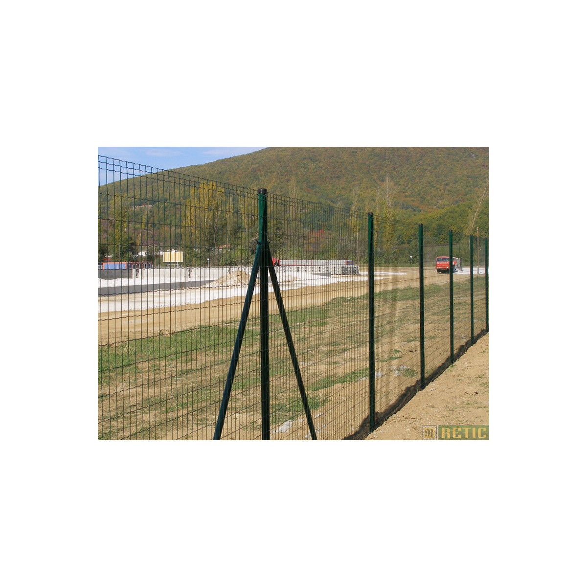 Post AQUIGRAF 48x1,50x1500 / ZN+PVC6005