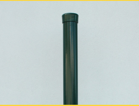 PVC coated post (BPL) 48x1,50x1750 / ZN+PVC6005