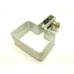 Panel clip for post 60x40mm / 4mm / ending / HNZ